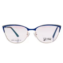 Armação para Óculos de Grau RX Visard 20202 54-18-142 Col.02 - Azul/Dourado