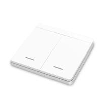 4LIFE Interruptor Smart de Pared RF 433 2 Gang Panel