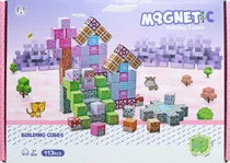 Cubos Magnéticos de Construção Magnetic Chuang Huang - CH1332 (113 Pçs)