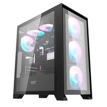 Gabinete Aigo Darkflash DRX70 Glass Black 4FA Argb