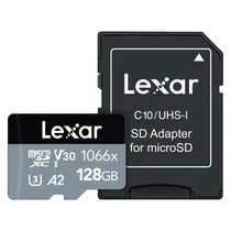 Cartao Microsd 128GB Lexar C10 160MB LMS1066128G LMS1066128G-Bna Nu