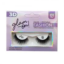 Cilios Posticos Glam On Fashion 3D98 1 Par