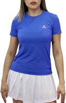 Camiseta Joog Weave Poliamida Azul Royal Feminina