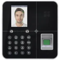 Leitor Biometrico de Impressao Digital Satellite A-FA34 Facial Preto/Prata