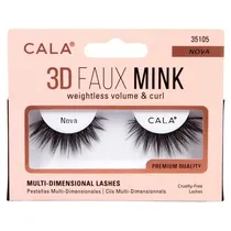 Cala 3D Faux Mink Pestaña #35105 Nova