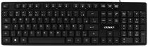 Teclado com Fio Sate Standard AK-922 (Espanhol) Black