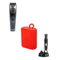 Máquina de Cortar Cabelo/Barbeador Quanta QTCAM20 2 Em 1 + QTCET21 + Alto-Falante