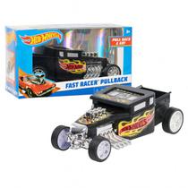 Hot Wheels Fast Racer Pullback Black Bone Shaker 1760