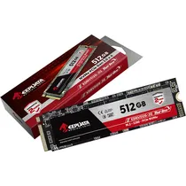 SSD M.2 Keepdata KDNV512G-J12 de 512GB Até 2400MB/s de Leitura