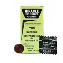 Miracle Caramelo para Tos Plastico Verde