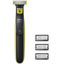 Barbeador Philips Oneblade QP2724/10 Recarregavel - Preto/Verde