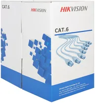 Cabo de Rede Utp Hikvision DS-1LN6-Ue-W CAT6 305M Azul