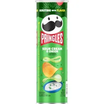 Batatas Fritas Pringles Sour Cream & Onion - 158GR