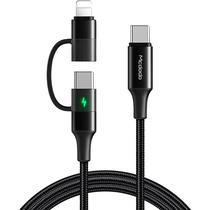 Mcdodo Acs Informatica Cable USB-C 3 En 1 CA-7120 1.2M Black