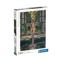Rompecabezas Clementoni High Quality Collection Flying Over Paris 31708 1500 Piezas