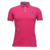 7CAMICIE Polo Masc Trimming Pink M.........