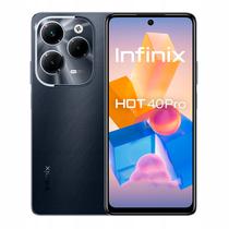 Smartphone Infinix Hot 40 Pro 256GB 8GB Ram Dual Sim Tela 6.78" - Preto