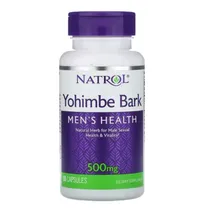 Natrol Yohimbe Bank Men's Health 500MG 90 Cápsulas