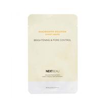 Nextbeau Niacinamide Solution Sheet Mask Brightening & Pore Control