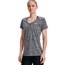 Camiseta Under Armour Feminino 1258568-001 MD - Black/Metallic Silver