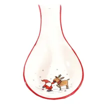 Cucharón Navideño de Ceramica 25.2X11X3.3CM