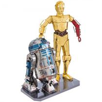 Metal Earth Star Wars Deluxe Set C3PO R2D2 MMG276