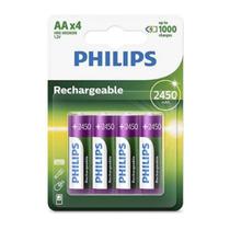 Pilha Recargable Philips (AAA)R03B4-A95/97 1.2V 2450-Mah