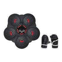 Maquina de Boxe Musical HKX-2089 / Bluetooth com Luva de Boxes / 9 Niveis / Recarregavel - Preto