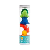 Kit Juguete de Baño Buba 4687 Animales Tubo 4 Piezas