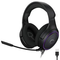 Fone Gamer Cooler Master MH650 RGB / com Fio - Preto