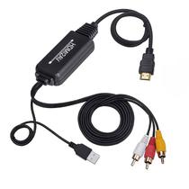 Cable HDMI A Rca 1.8MTS Conversor