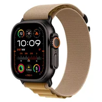 Apple Watch Ultra 2 MYTF3LW/A Celular + GPS Caixa Titanio 49MM Preto - Loop Alpine Canela