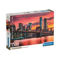 Rompecabezas Clementoni High Quality Collection East River At Dusk 31712 1500 Piezas