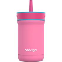 Copo Termico Contigo Kids Leighton com Canudo - Azalea 354ML