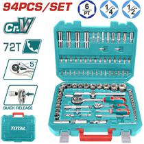 Set de Herramientas Manuales Total 94PCS THT421942