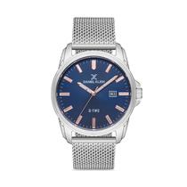 Relogio Analogico Masculino Daniel Klein D-Two DK.1.12625-4 - Prata/Azul