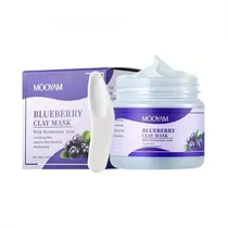 Mascara de Argila Mooyam Blueberry With Hyaluronic Acid 120G