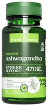 Earth's Creation Natural Ashwagandha 470MG (60 Cápsulas)