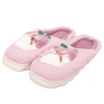 Chinelo Felpudo com Laço- 34 Al 38 - Lila Laço