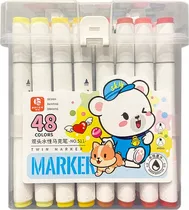Marcador Bolun Marker - GA822-8L284 (48 Cores)