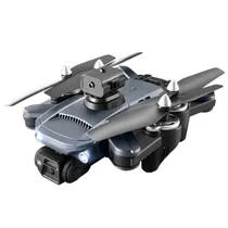 Drone XKY K7 14+ Ages Four Way Obstacle Avoidance / Sensor / 360° / Image HD / Camera Dual 4K / com LED - Preto