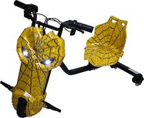 Triciclo Electrico Keen Drift Car 8104 - Amarelo Spiderman