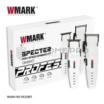 Wmark 8632 Kit Clipper e Trimmer Branco