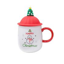 Taza Navidena Muneco de Nieve 380ML