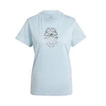 Remera Adidas IN6447 Metallic Femenino