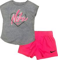 Conjunto Nike Kids 26L801 X20 - Feminino ( 2 Pecas)