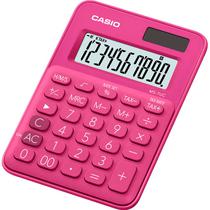 Calculadora Compacta Casio MS-7UC-RD - Rosa Escura