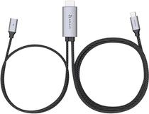 Cabo Adam Elements Casa H180 USB-C para HDMI com PD 100W 180CM Cinza