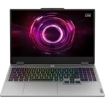 Notebook Gamer Lenovo Loq 83JG000JUS 15.6" Ryzen 5 220 RTX 5050 8GB GDDR7 16 GB DDR5 512 GB SSD - Luna Grey