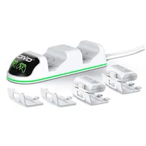 Carregador para Bateria de Controle Oivo IV-X131W X-Series / Inclui 2 Baterias para X-Series / X-One - Branco